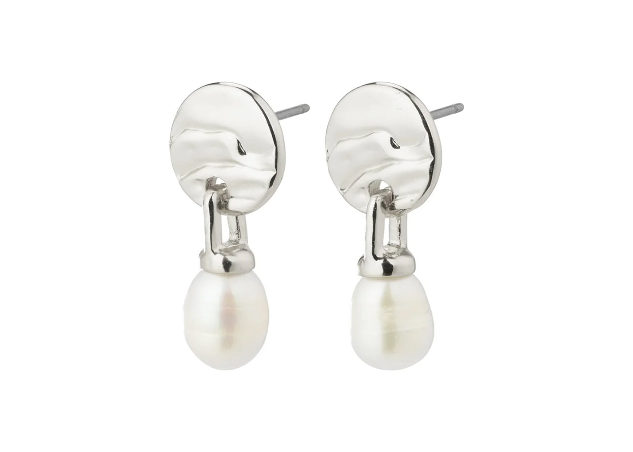 Heat Recycled Freshwater Pearl Earrings